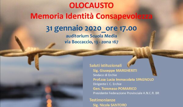 MANIFESTO GIORNATA DELLA MEMORIA 31.01.2020